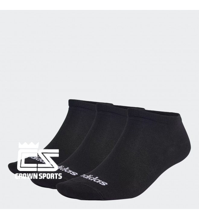 ADIDAS Thin Linear Low-Cut Socks 3 Pairs - IC1299